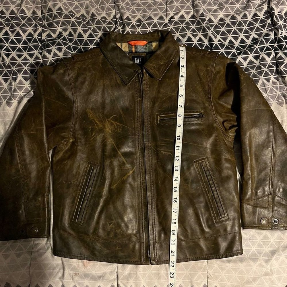 GAP Brown Kids Leather Jacket